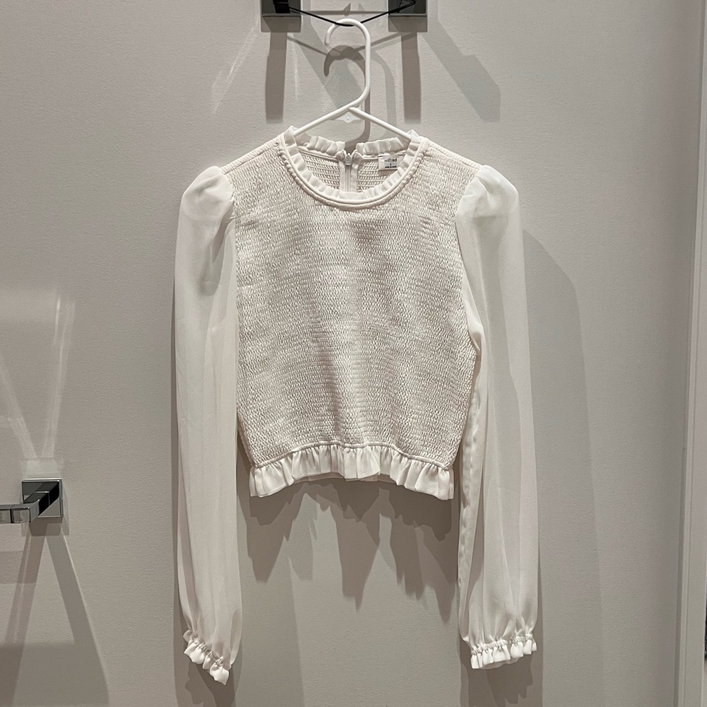 Aritzia Wilfred Tempest Blouse - Cream - Picture 8 of 13